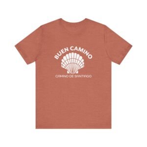 Camino de Santiago Buen Camino Seashell Tee