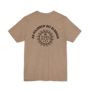 AMDG Ad Majorem Dei Gloriam - Jesuit IHS T-Shirt
