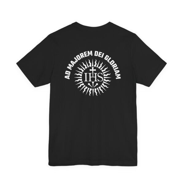 AMDG Ad Majorem Dei Gloriam - Jesuit IHS T-Shirt - Image 6