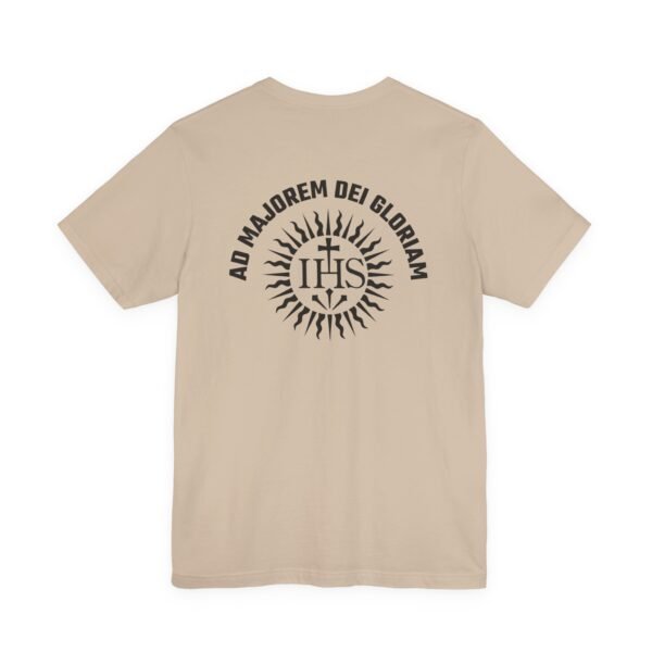 AMDG Ad Majorem Dei Gloriam - Jesuit IHS T-Shirt - Image 8