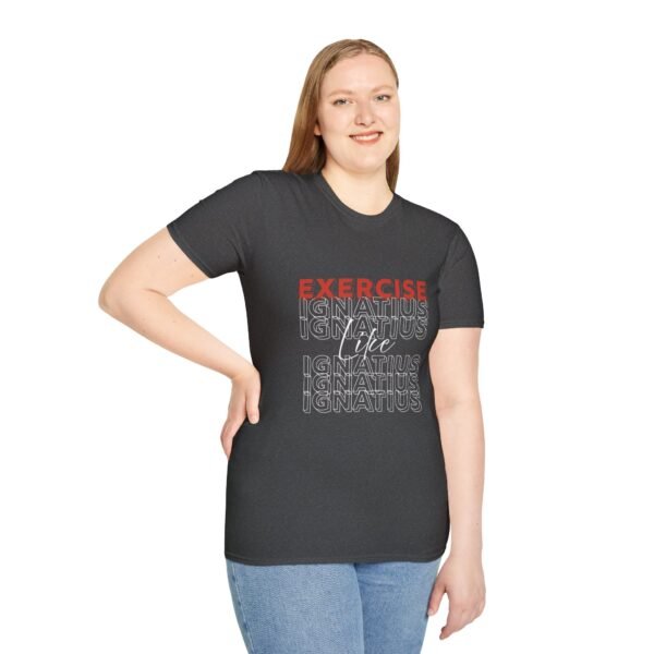 Exercise Like Ignatius Outline T-Shirt - Image 5