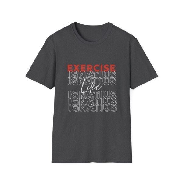 Exercise Like Ignatius Outline T-Shirt - Image 4