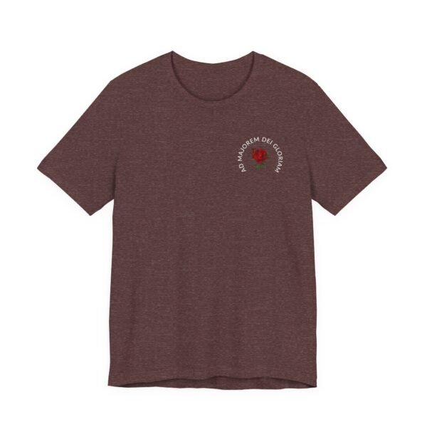 AMDG Ad Majorem Dei Gloriam (LATIN) - Front & Back Jesuit T-shirt - Image 11