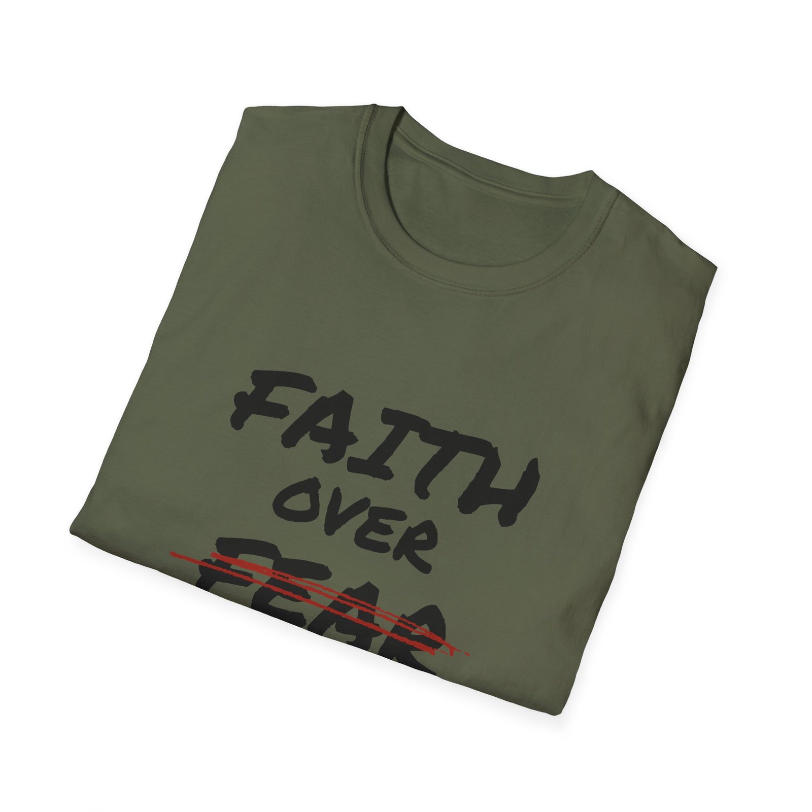 Faith Over Fear (Psalm 56:3) T-Shirt - Image 2