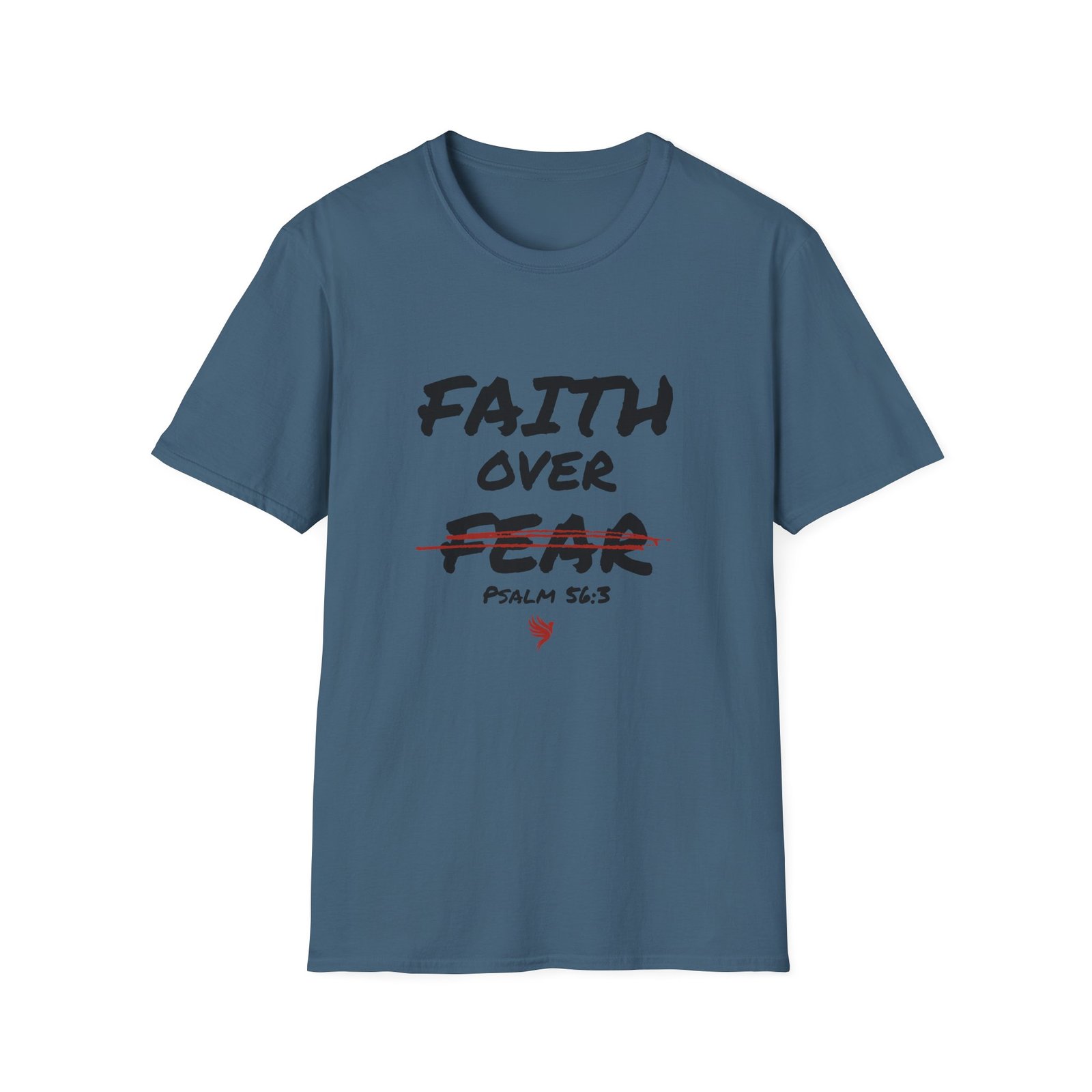 Faith Over Fear (Psalm 56:3) T-Shirt - Image 9