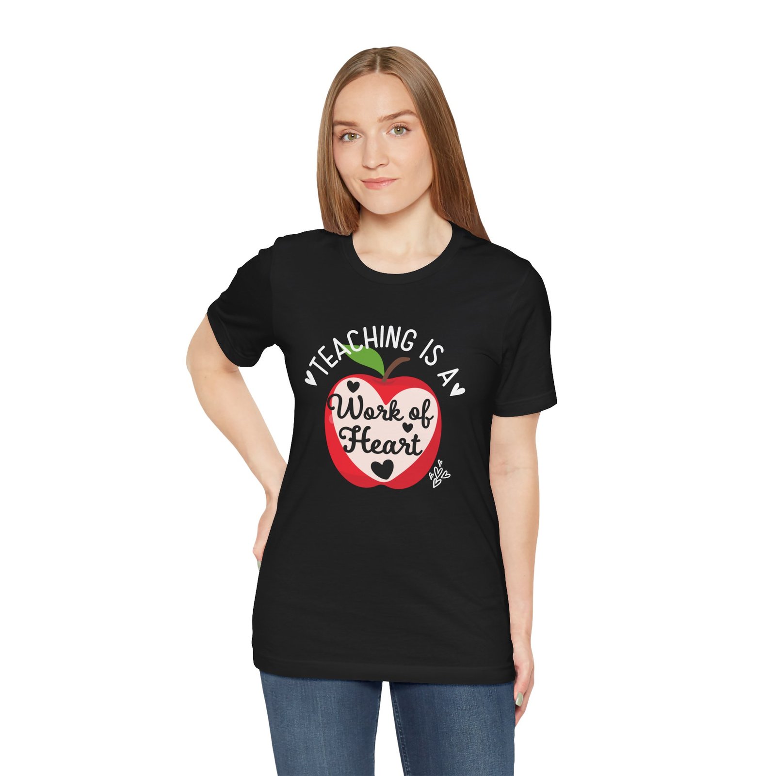Teaching Is A Work of Heart T-Shirt - Image 2