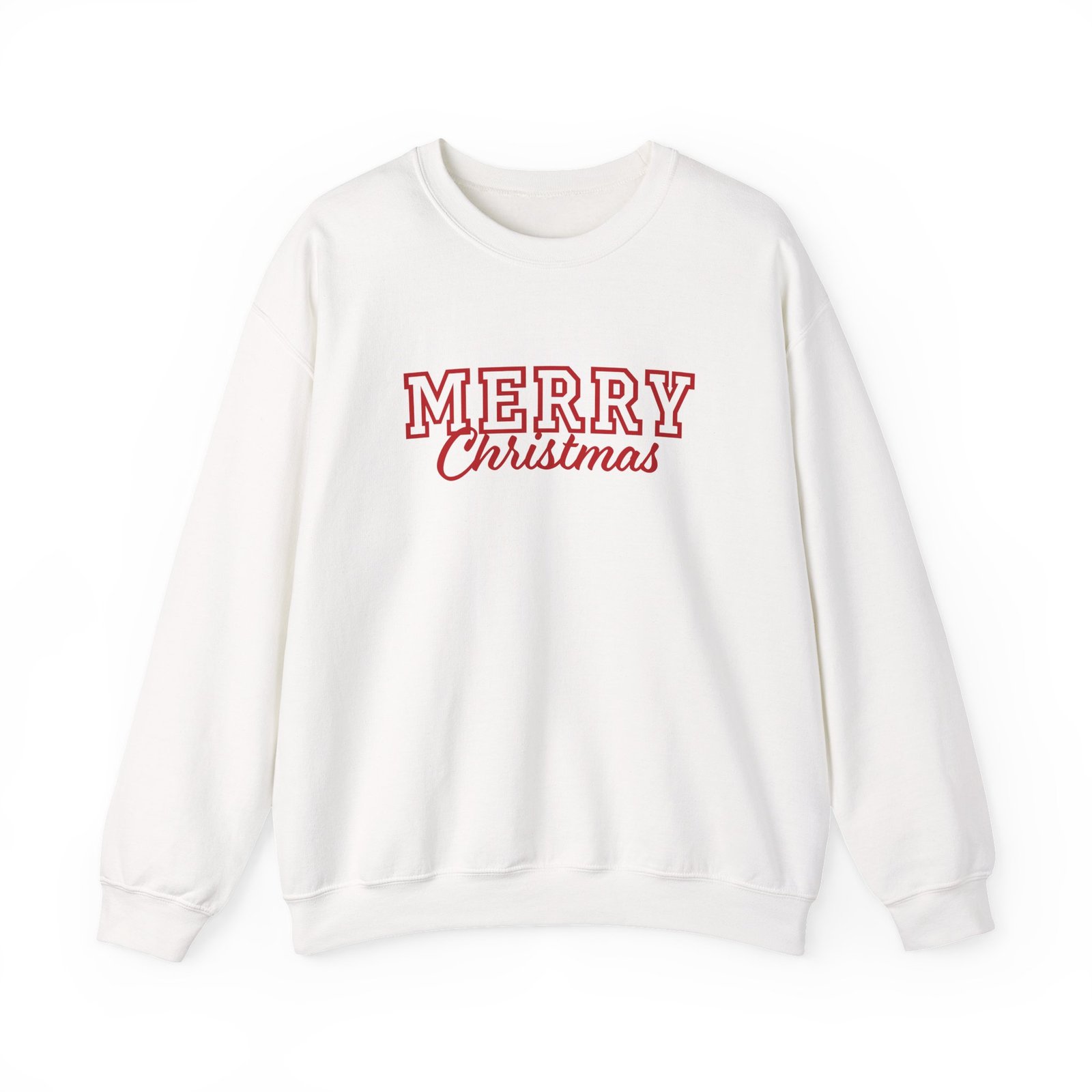 Merry Christmas Crewneck Sweatshirt - Image 4