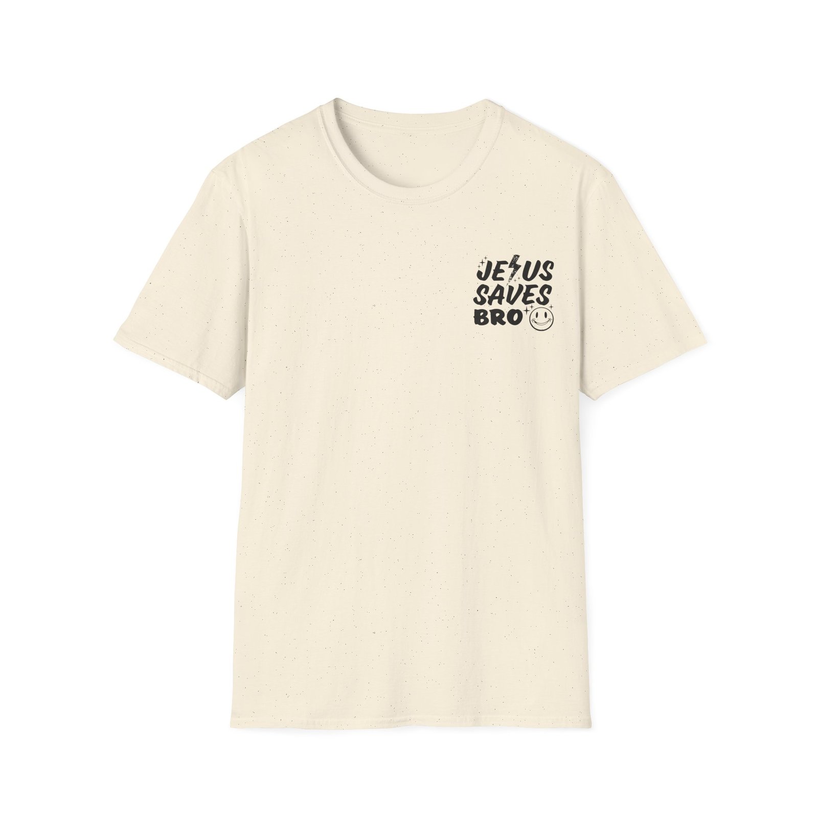 Jesus Saves Bro Front & Back Adult T-Shirt - Image 8