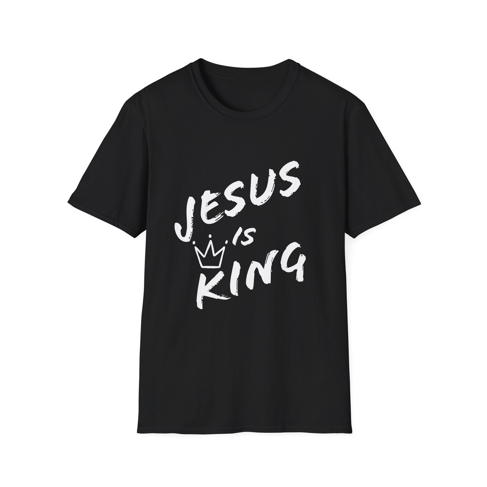 Jesus is King Adult T-Shirt - Image 4