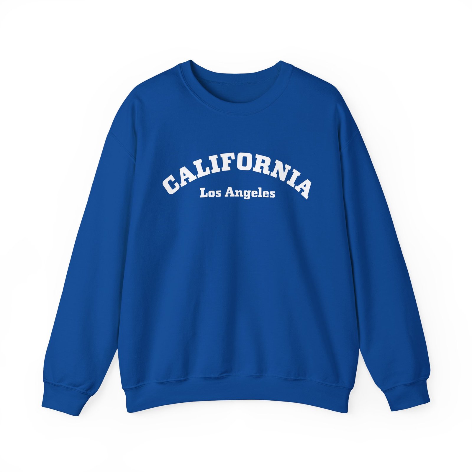 Los Angeles California Gildan Heavy Blend Crewneck Sweatshirt - Image 8