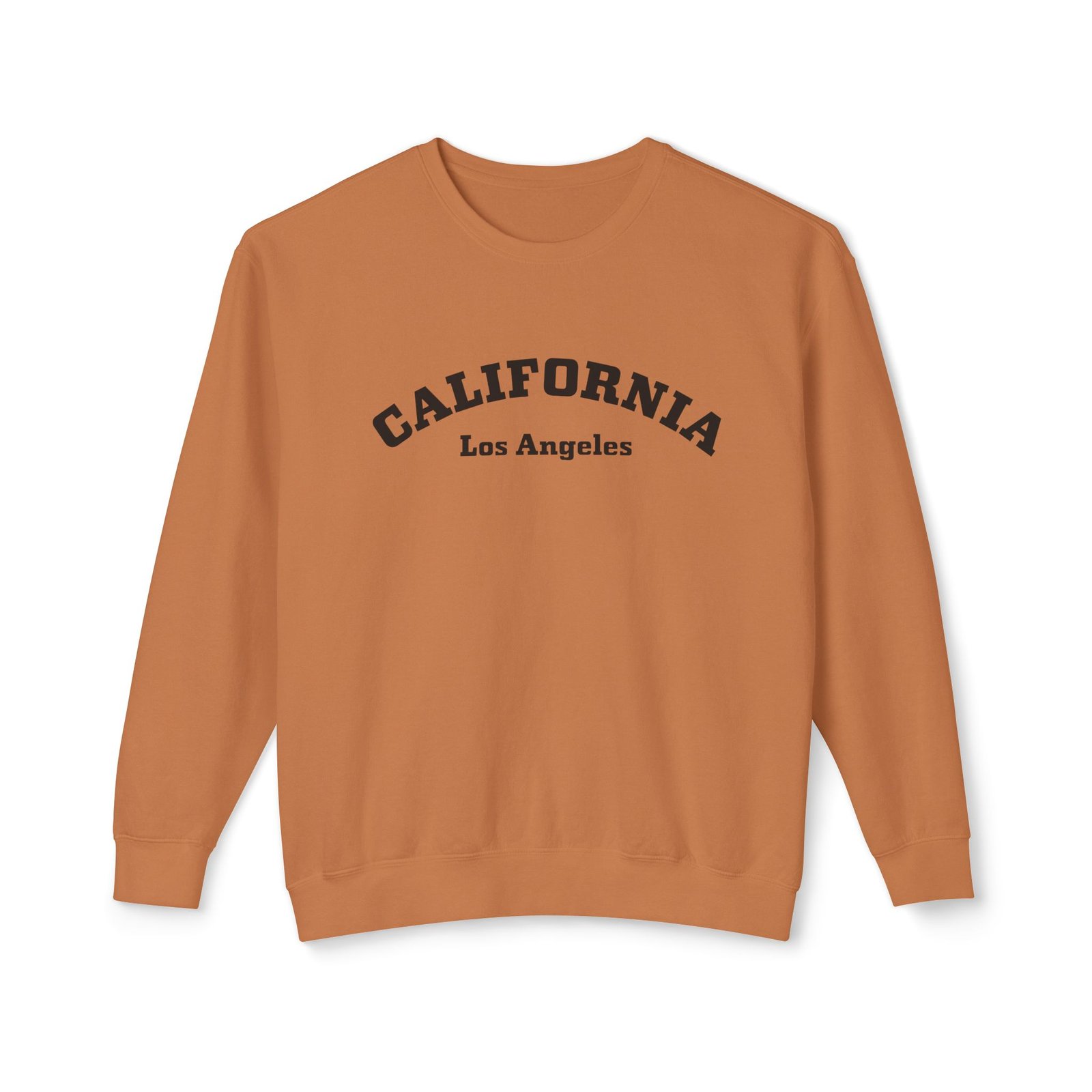 Los Angeles California Comfort Colors Lightweight Crewneck Sweatshirt
