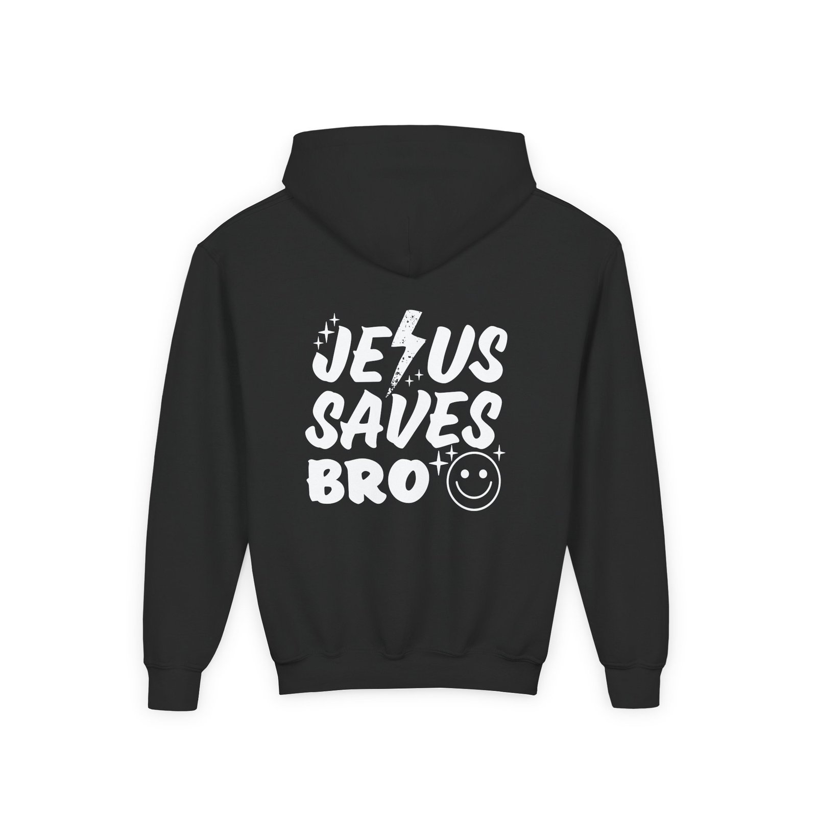 Jesus Saves Bro Youth Hoodie Sweatshirt