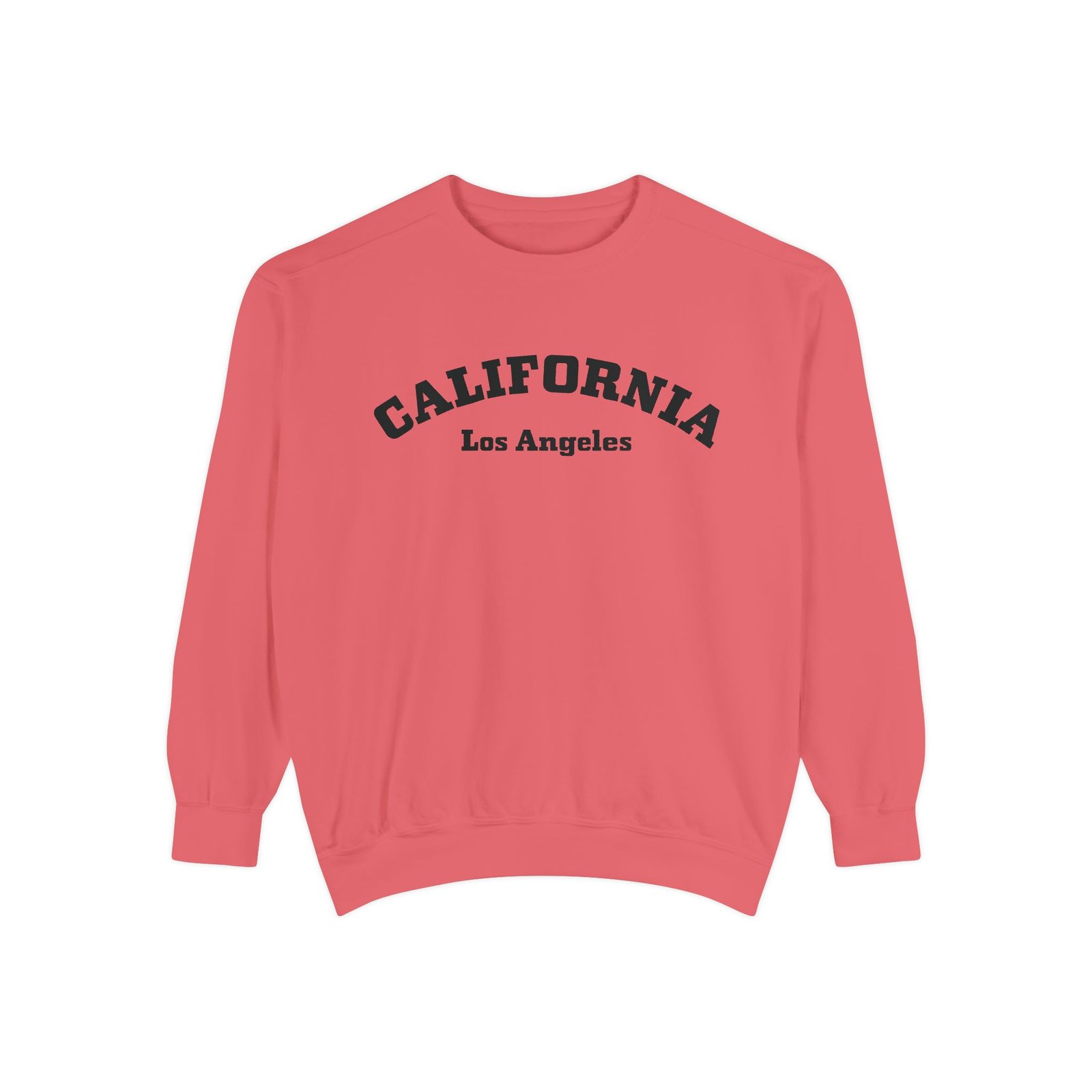 Los Angeles California Comfort Colors Midweight Crewneck Sweatshirt - Image 4