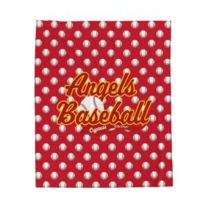 Baseball TEAM Personalized Plush Throw Blanket