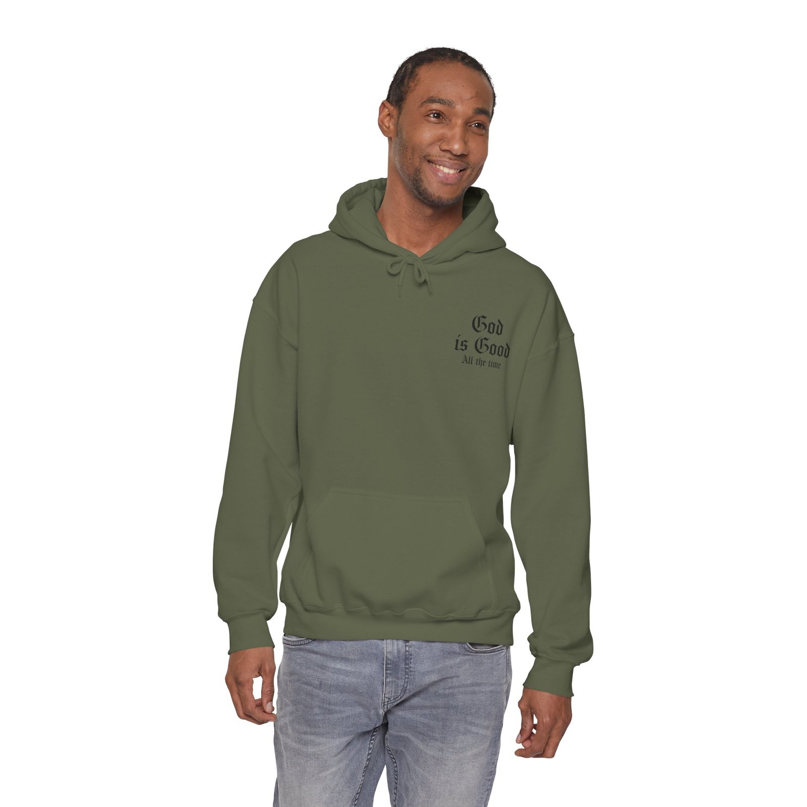 God is Good All the Time Heavy Blend™ Hoodie Sweatshirt - Image 12