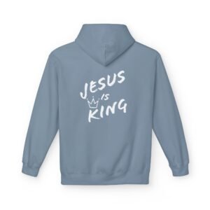 Jesus is King Midweight Softstyle Fleece Adult Hoodie