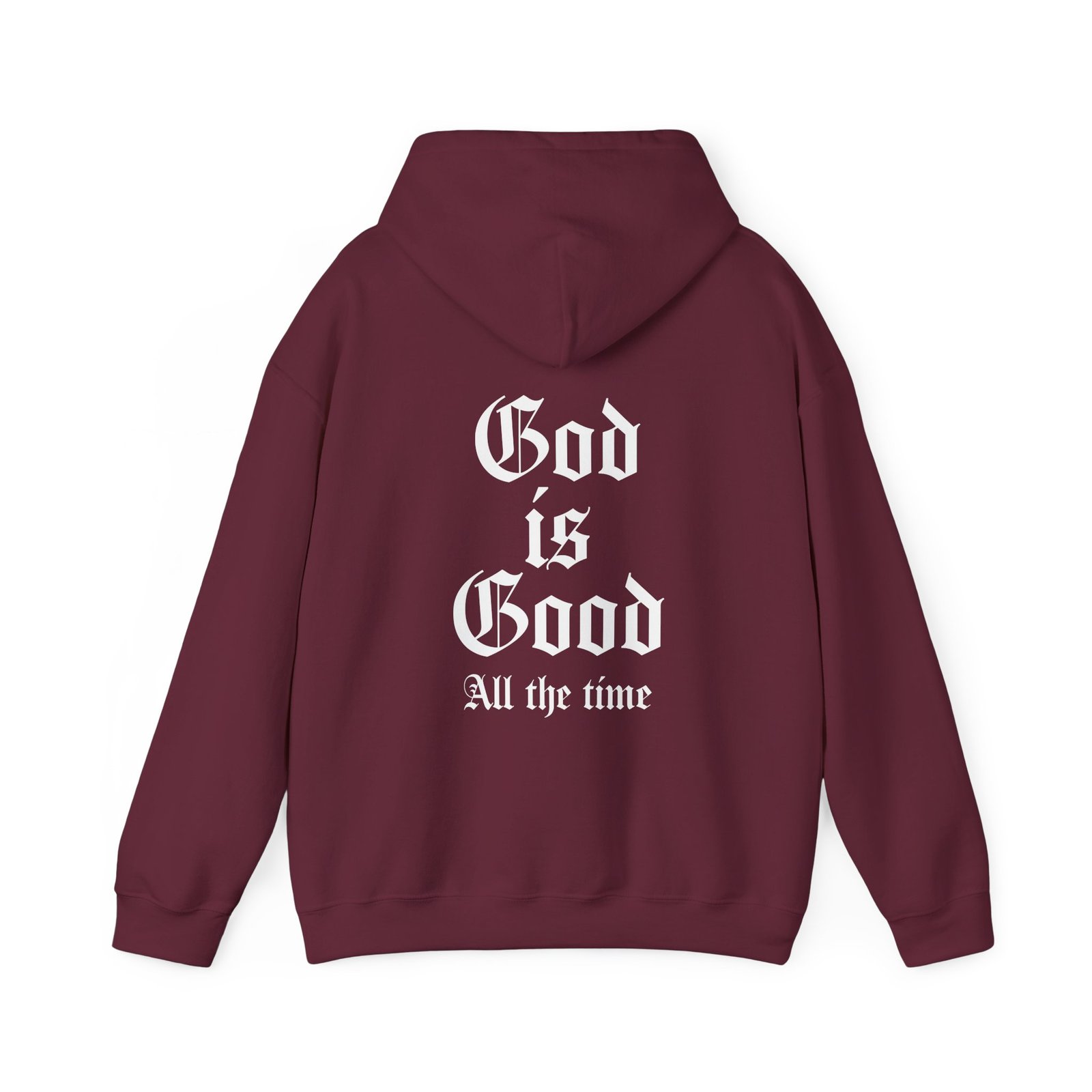 God is Good All the Time Heavy Blend™ Hoodie Sweatshirt - Image 9