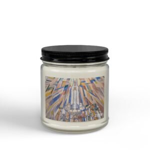 Our Lady of Fatima and Children Virgin Mary Scented Soy Prayer Candle