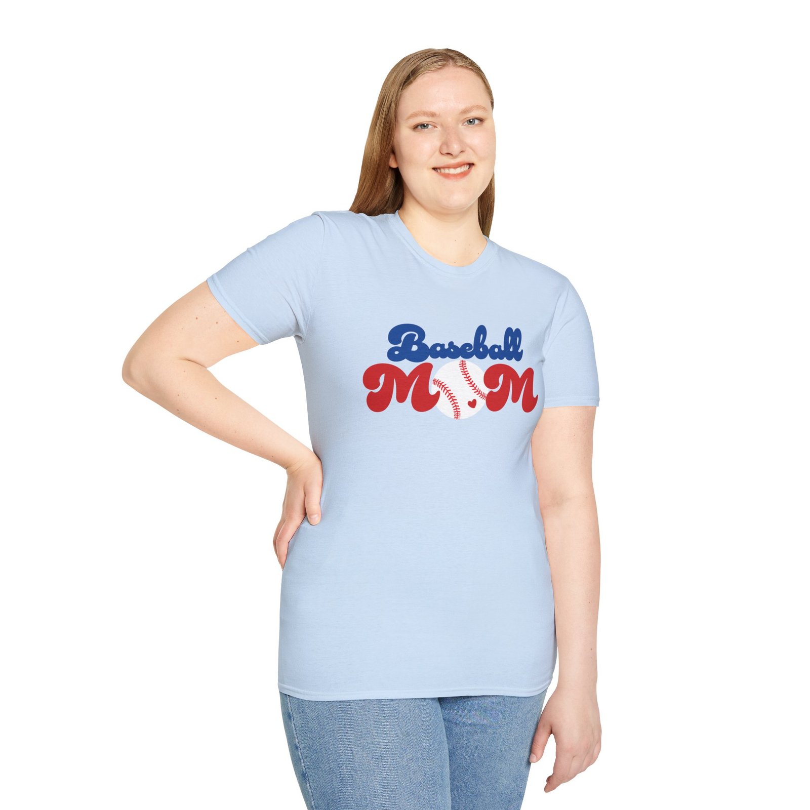 Baseball Mom T-Shirt - Image 3