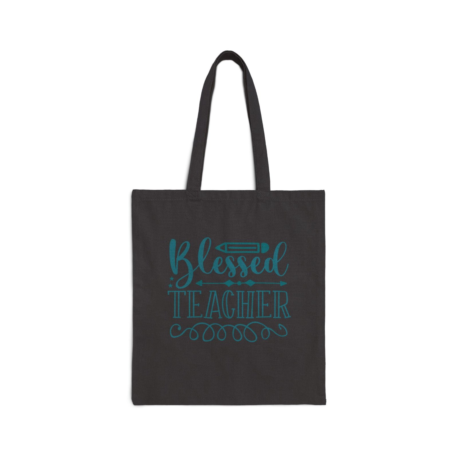 Blessed Teacher Cotton Canvas Tote Bag - Image 5