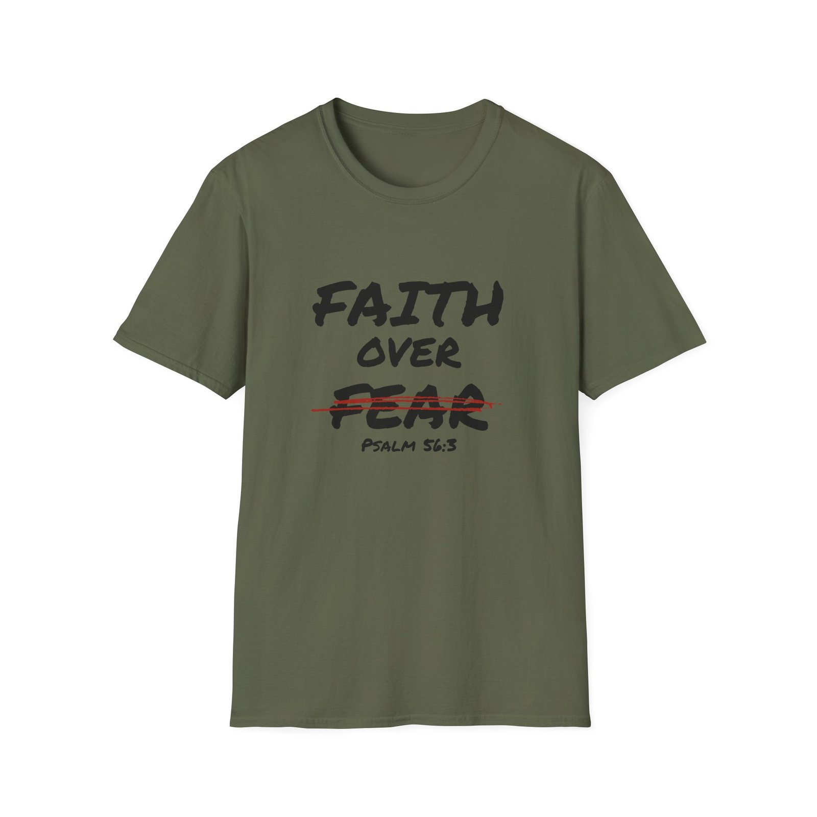 Faith Over Fear (Psalm 56:3) T-Shirt