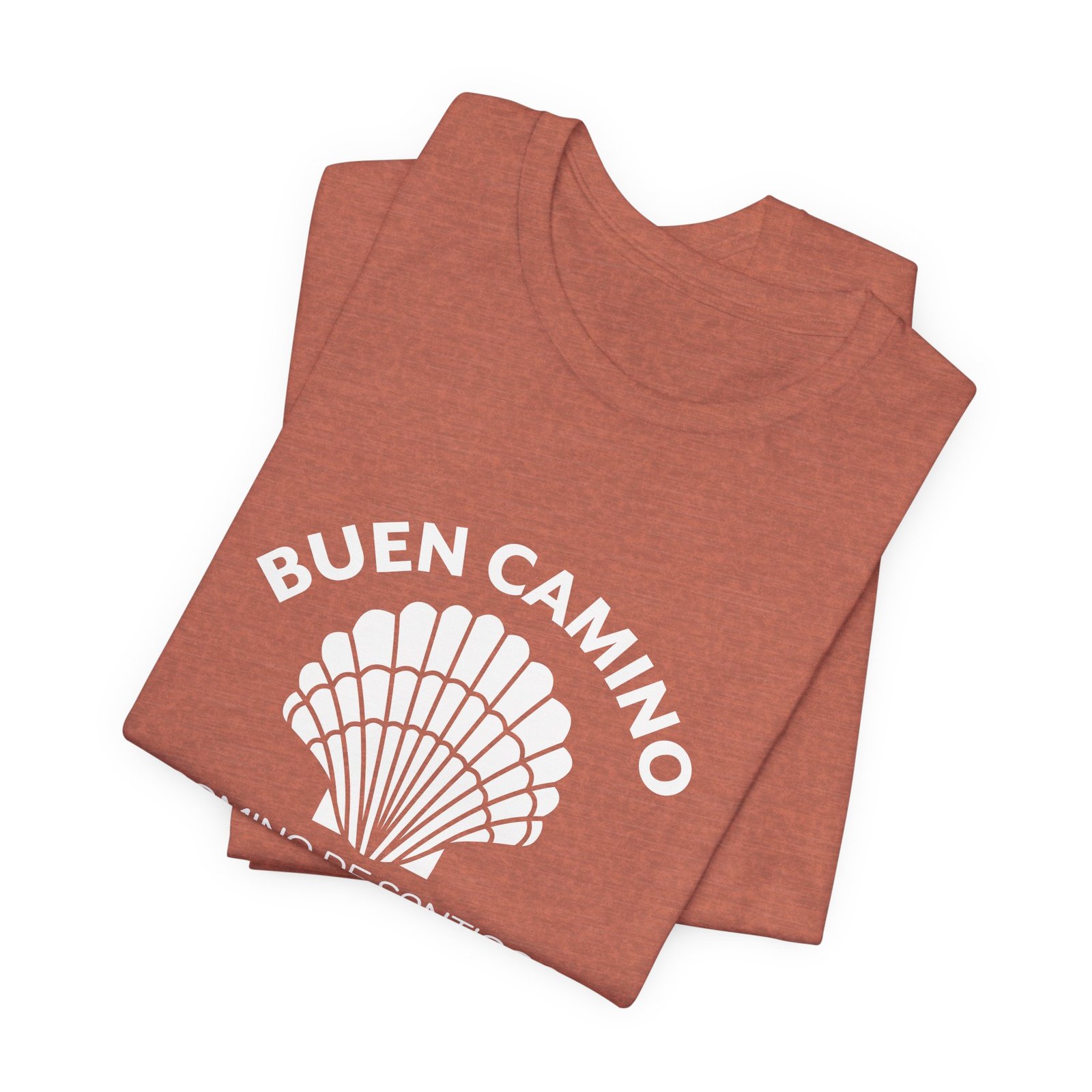 Camino de Santiago Buen Camino Seashell Tee - Image 2