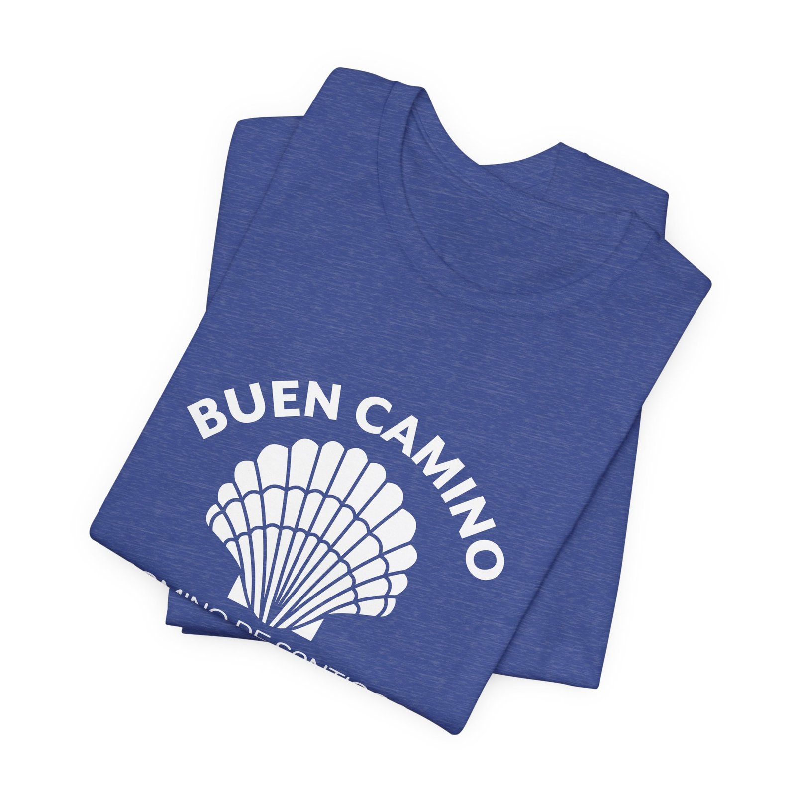 Camino de Santiago Buen Camino Seashell Tee - Image 11