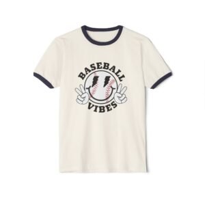 Baseball Vibes Cotton Ringer T-Shirt