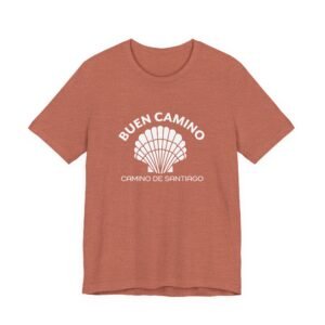 Camino de Santiago Buen Camino Seashell Tee