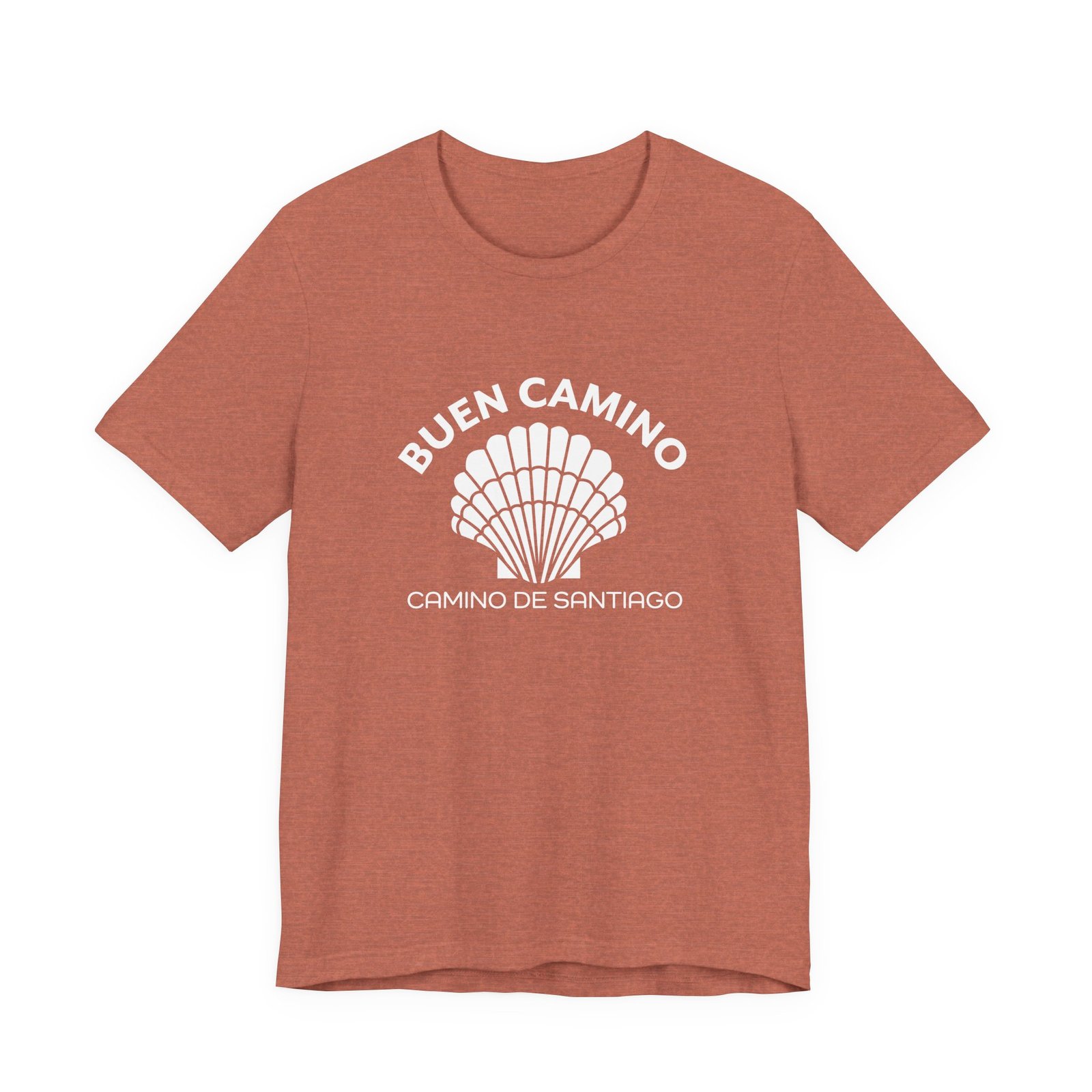 Camino de Santiago Buen Camino Seashell Tee