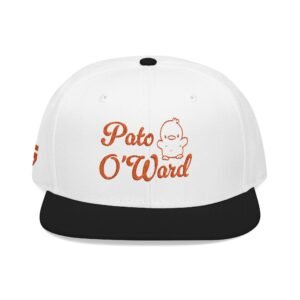 Pato Oward Dukie-Patito Mexico Number Five Flat Bill Snapback Cap (Embroidery) - Three Sides Print