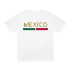 Mexico Thin Flag Classic T-Shirt
