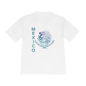 Mexico Coat of Arms Eagle Moisture Wicking T-Shirt