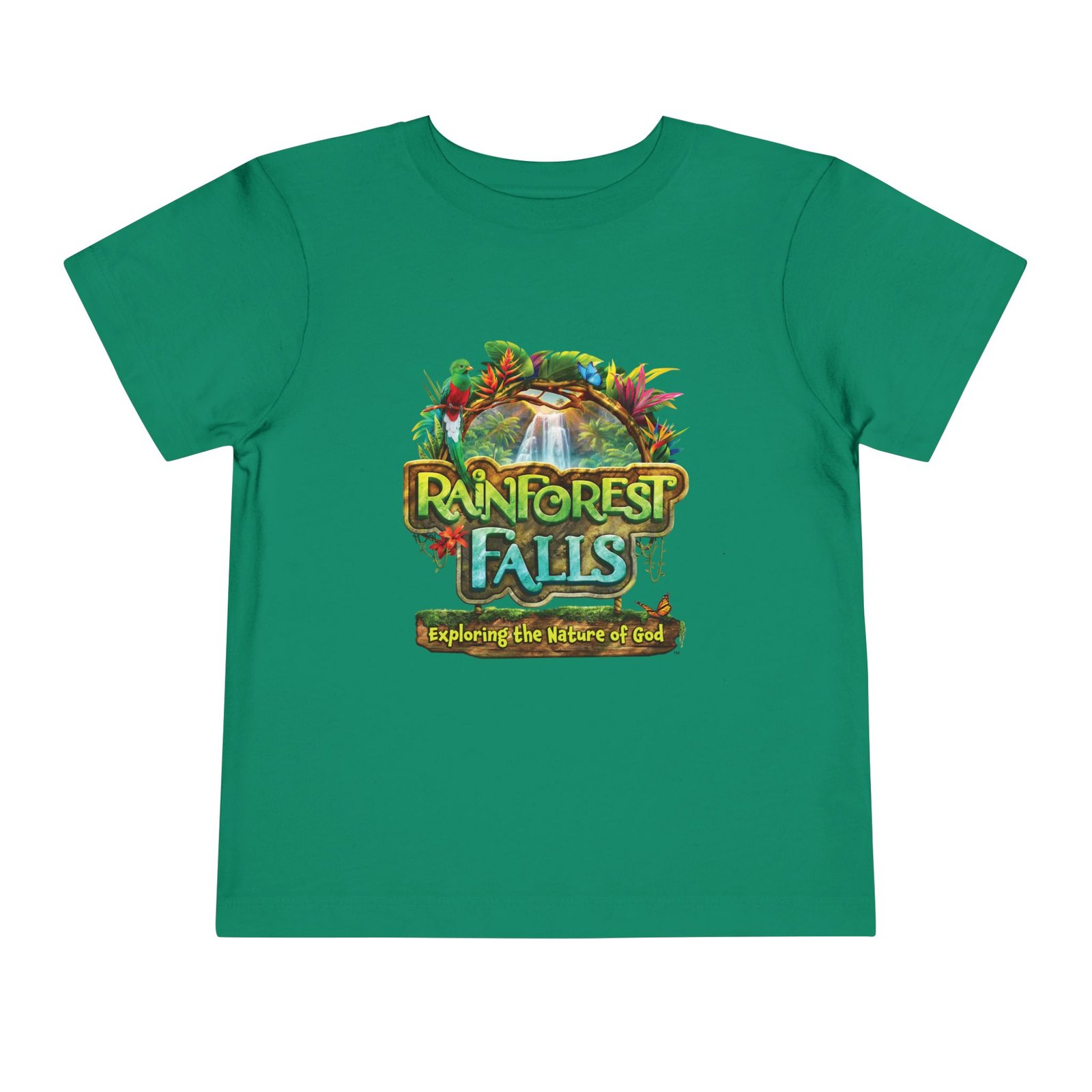 Rainforest Falls Vacation Bible School VBS Bible Camp Toddler T-Shirt - Image 4
