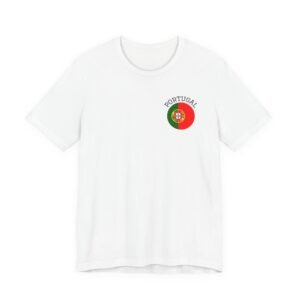 Portugal Round Flag T-Shirt
