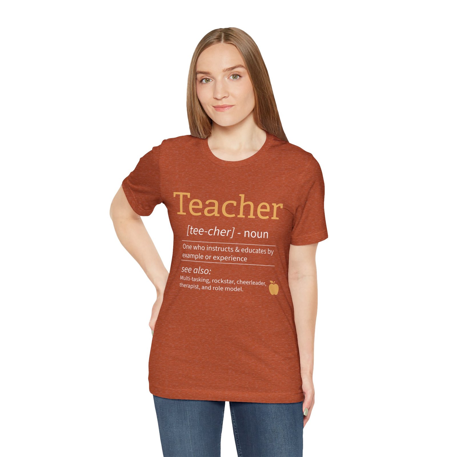 Teacher Noun Teacher Appreciation T-Shirt - Image 3