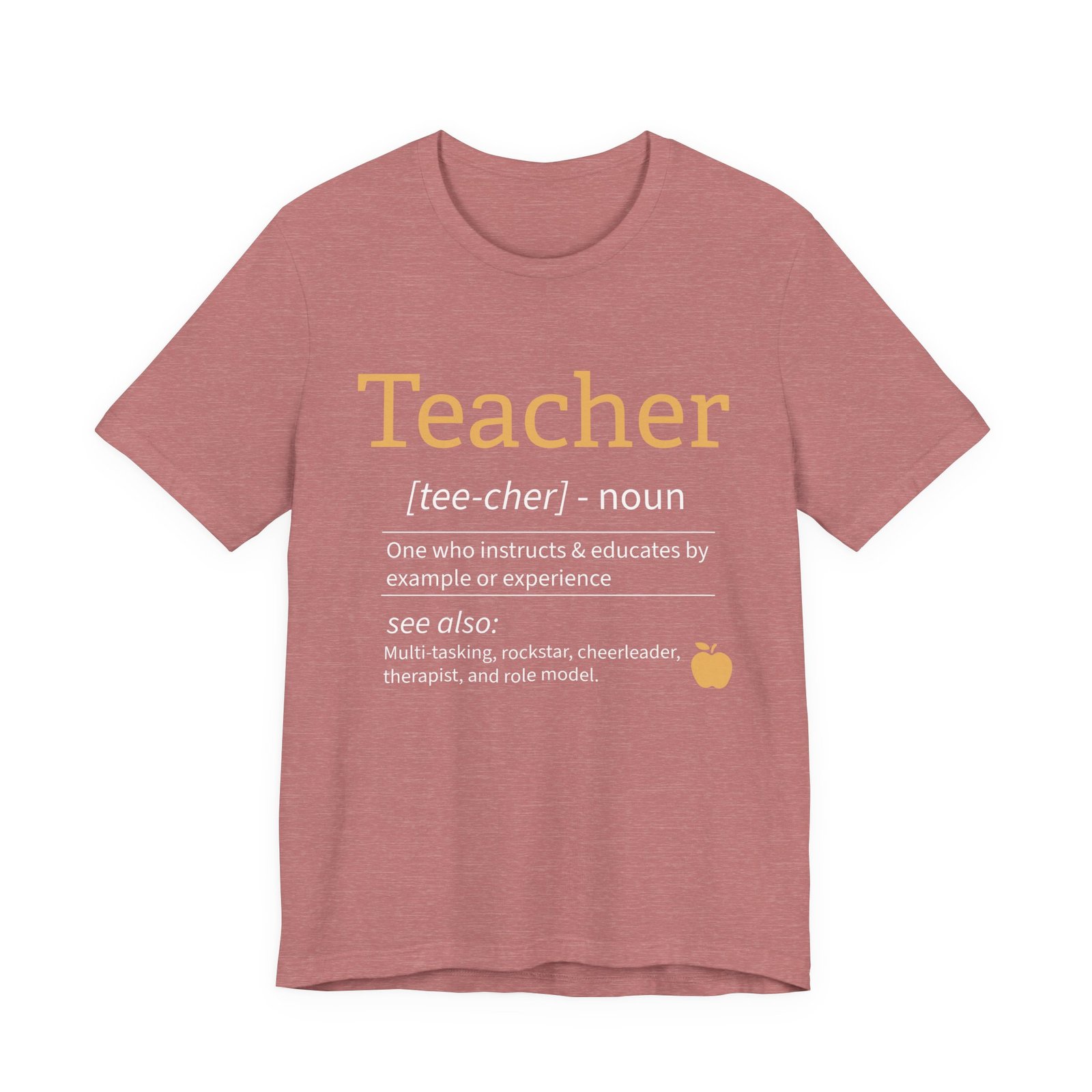 Teacher Noun Teacher Appreciation T-Shirt - Image 5