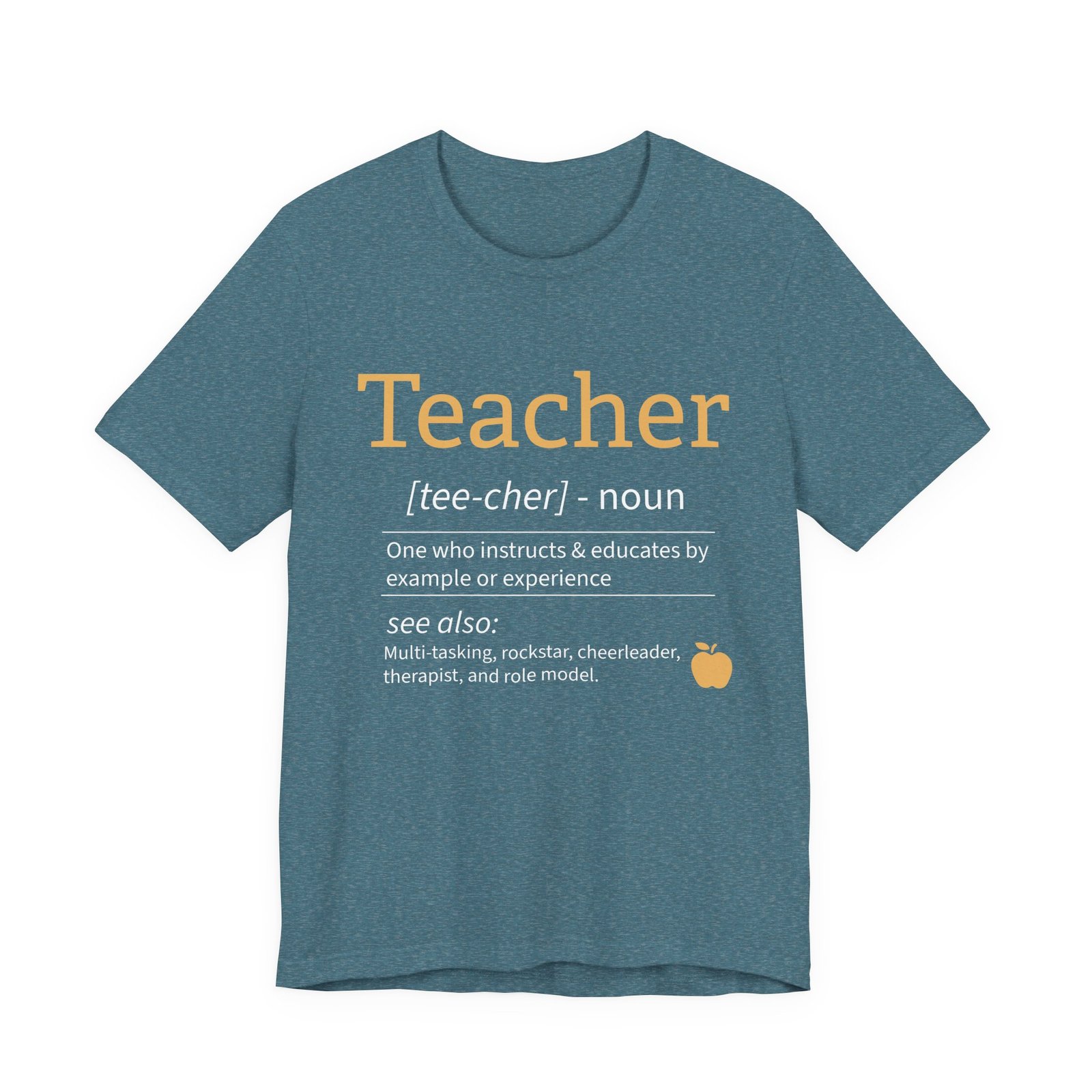 Teacher Noun Teacher Appreciation T-Shirt - Image 11