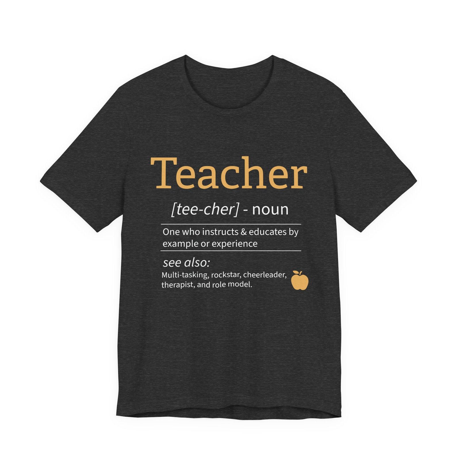 Teacher Noun Teacher Appreciation T-Shirt - Image 7