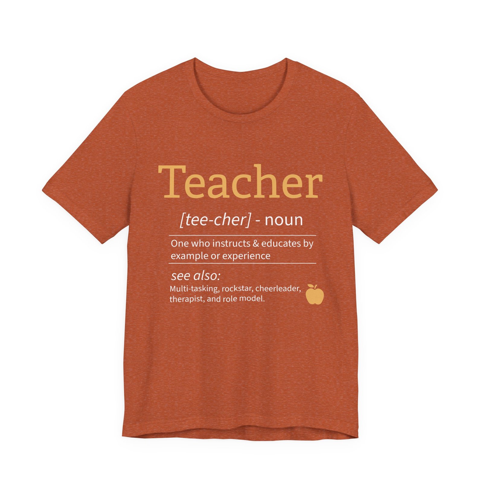 Teacher Noun Teacher Appreciation T-Shirt - Image 2
