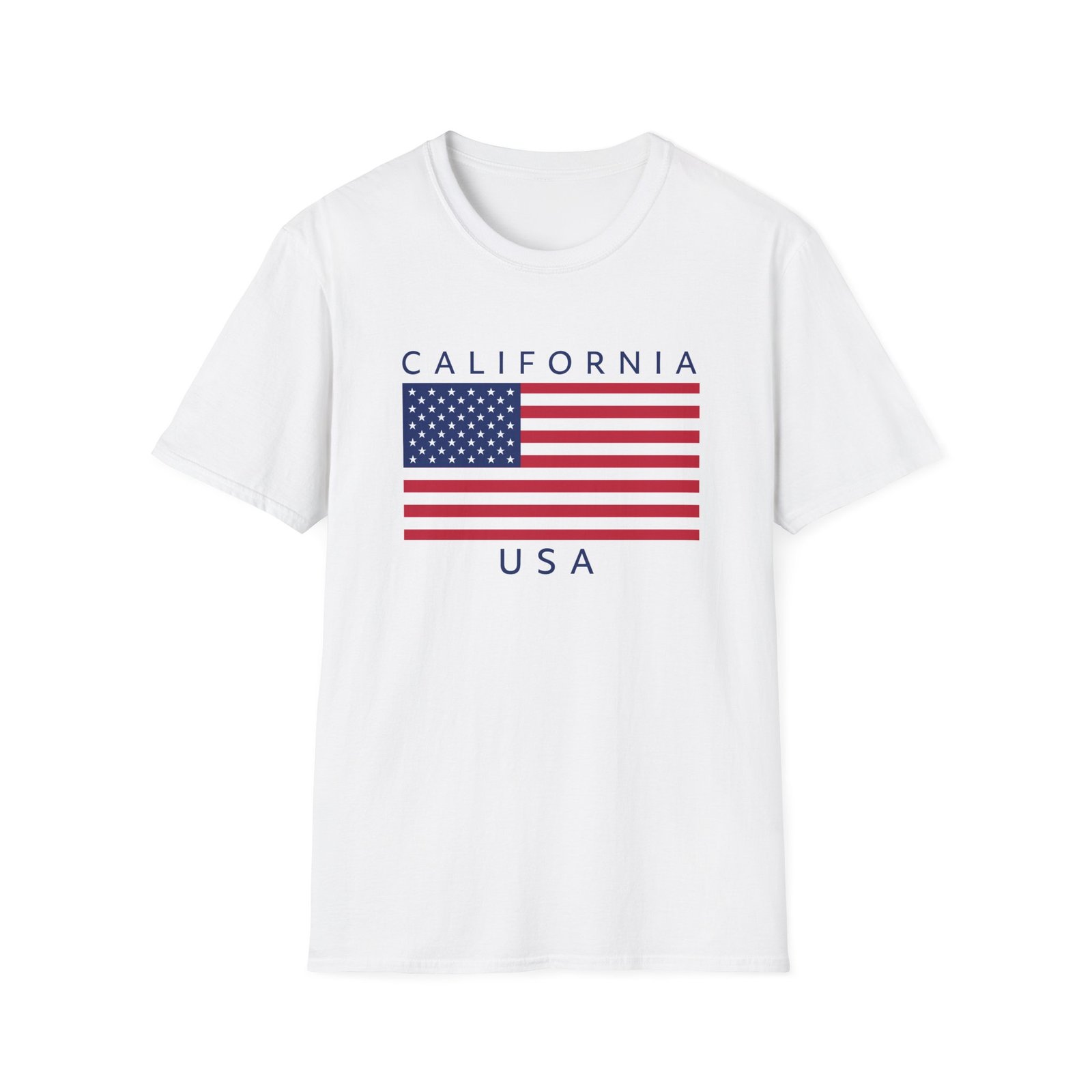 California USA Flag T-Shirt