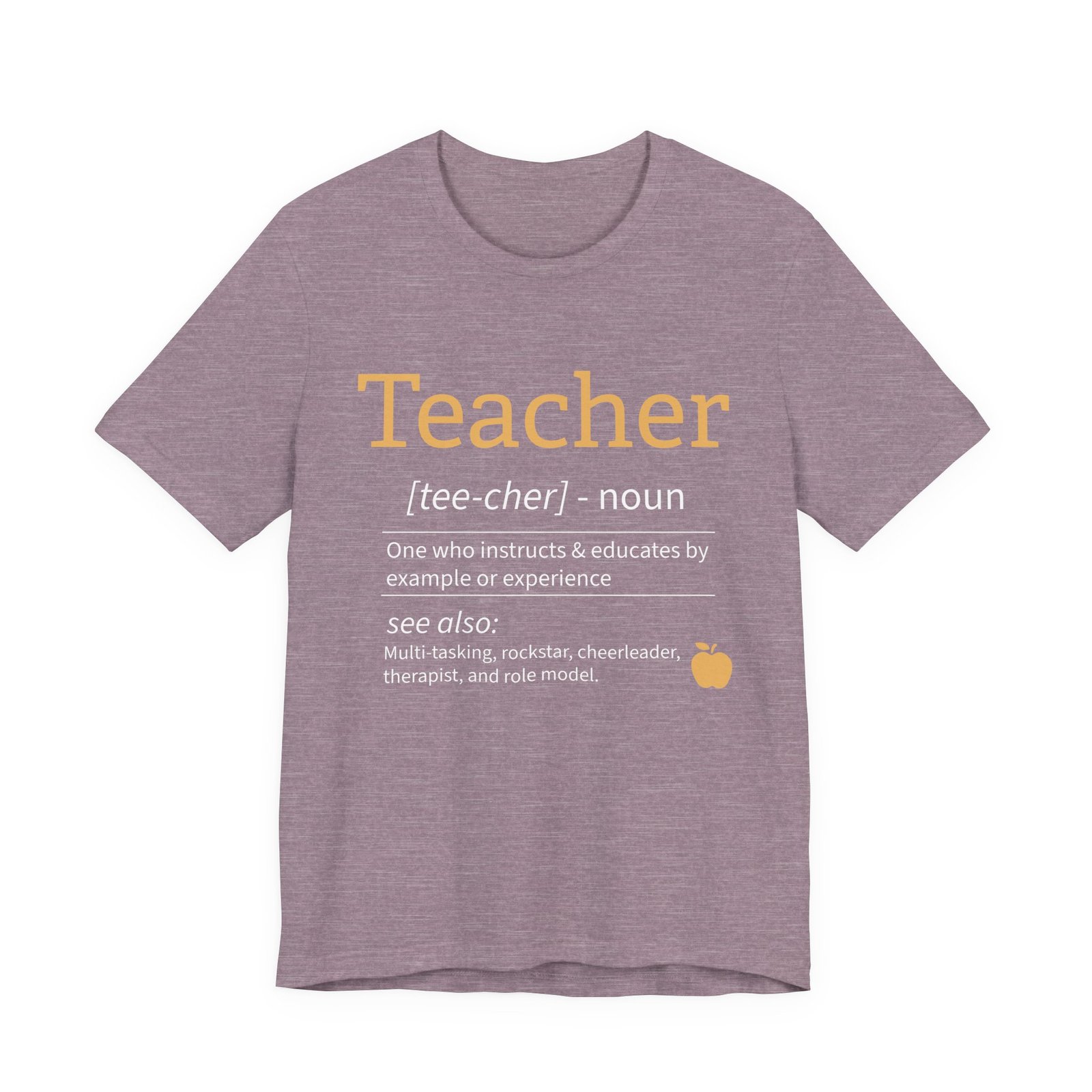 Teacher Noun Teacher Appreciation T-Shirt - Image 6