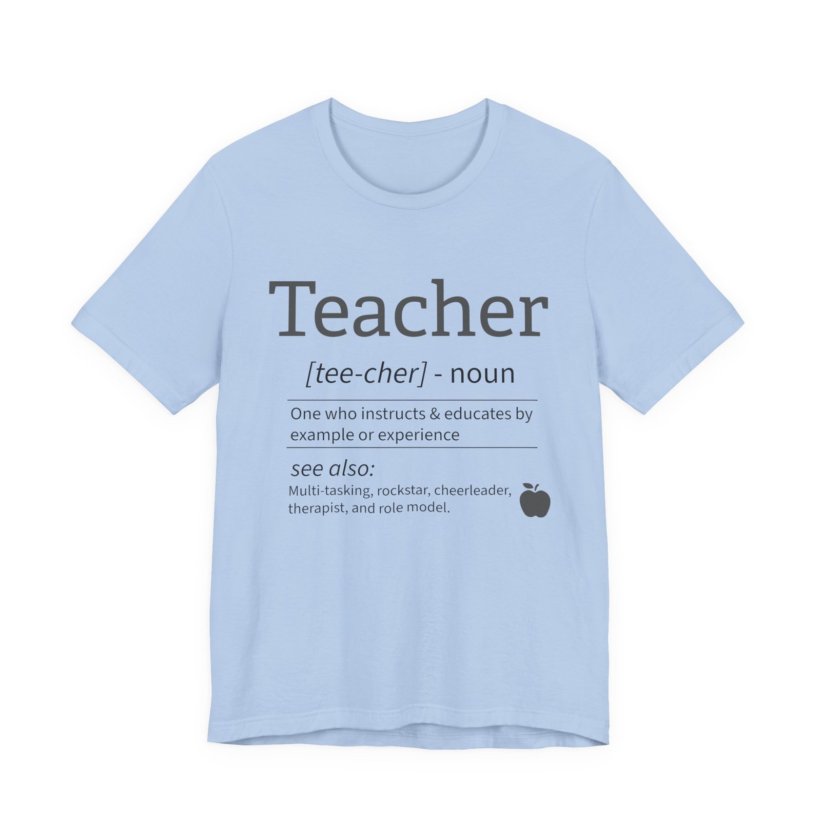 Teacher Noun Teacher Appreciation T-Shirt - Image 12