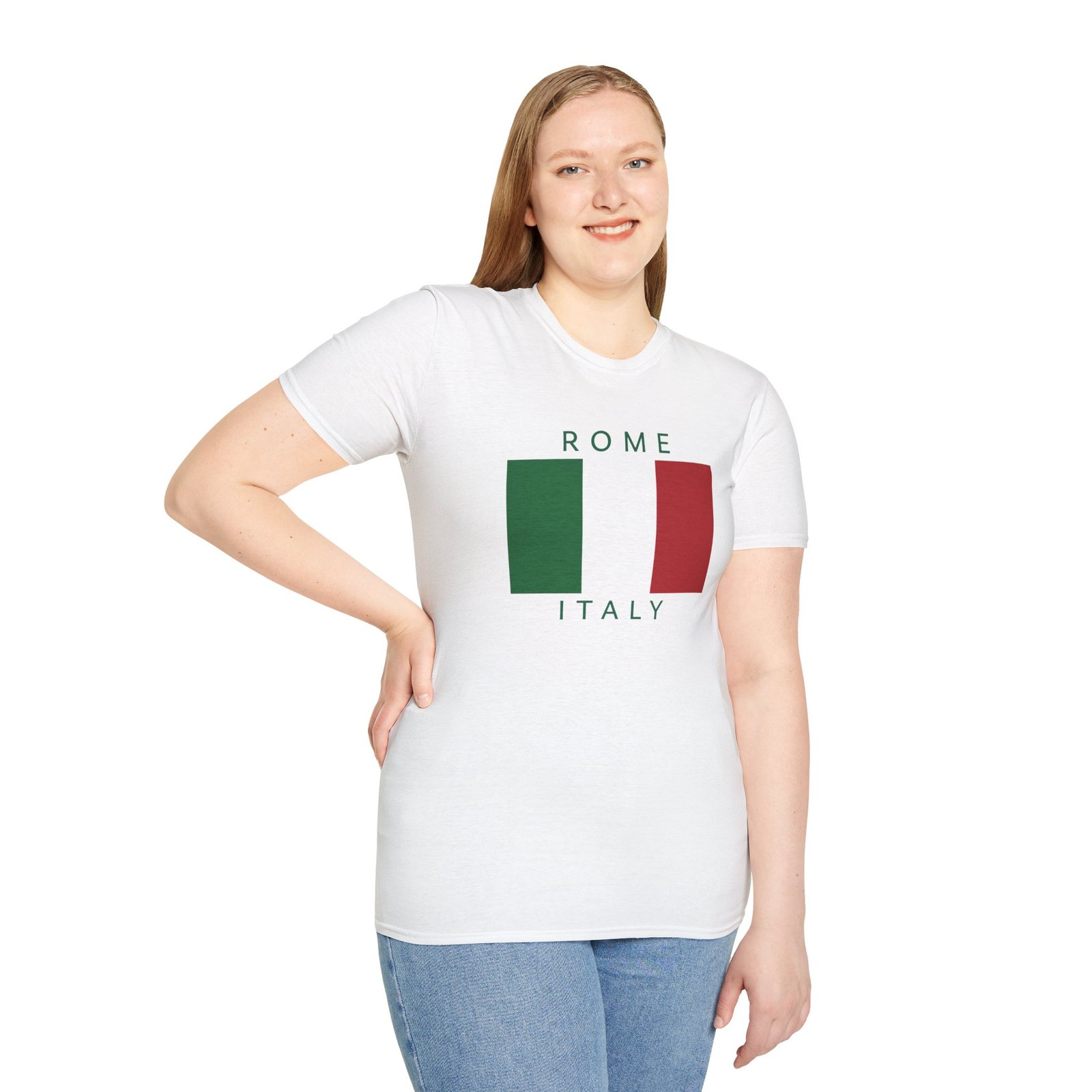 Rome Italy Flag T-Shirt - Image 3