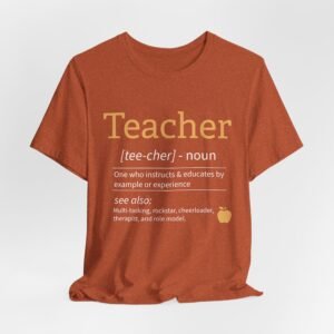 Teacher Noun Teacher Appreciation T-Shirt
