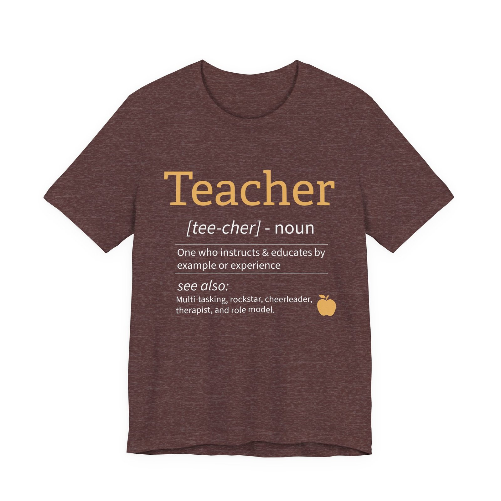 Teacher Noun Teacher Appreciation T-Shirt - Image 10