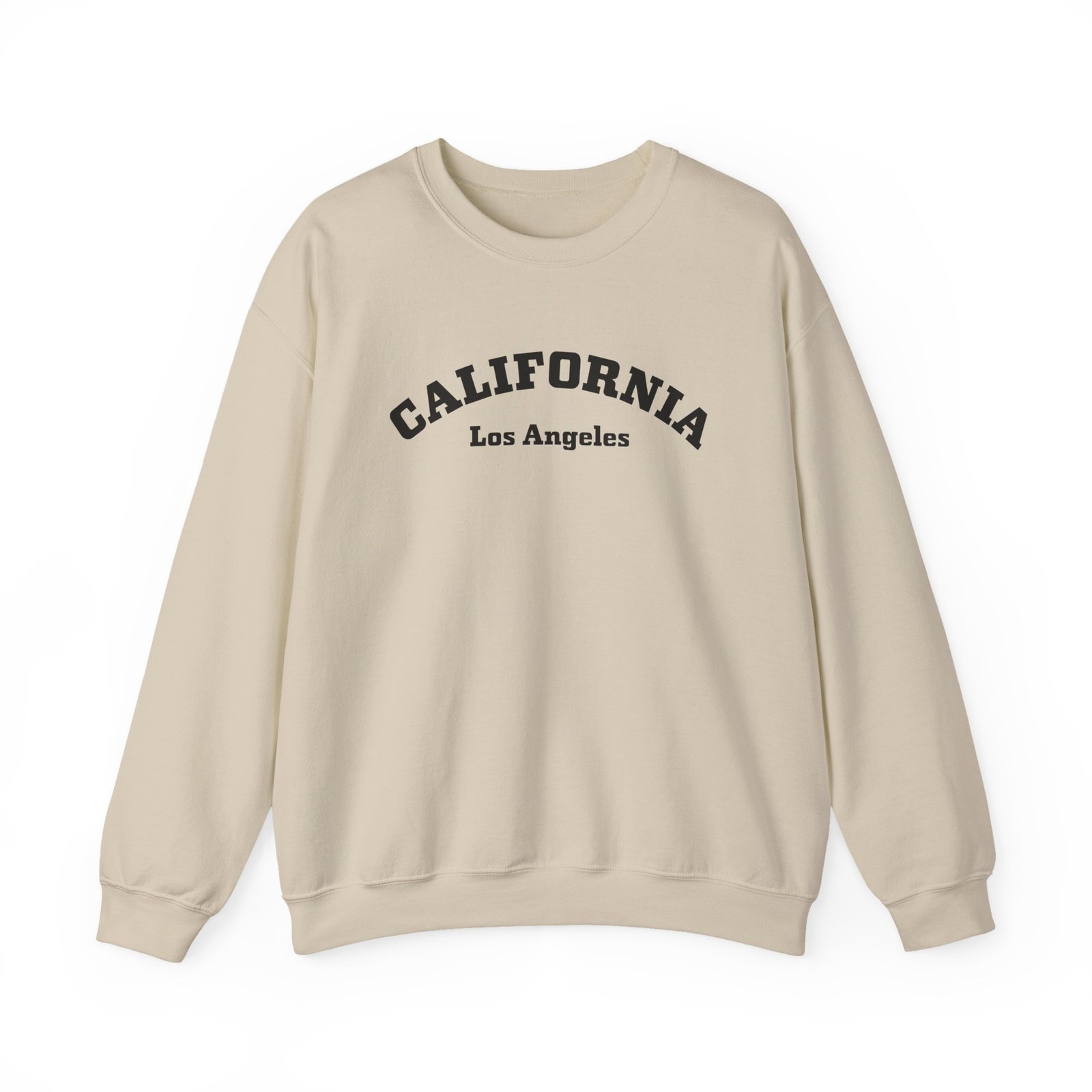 Los Angeles California Gildan Heavy Blend Crewneck Sweatshirt - Image 5