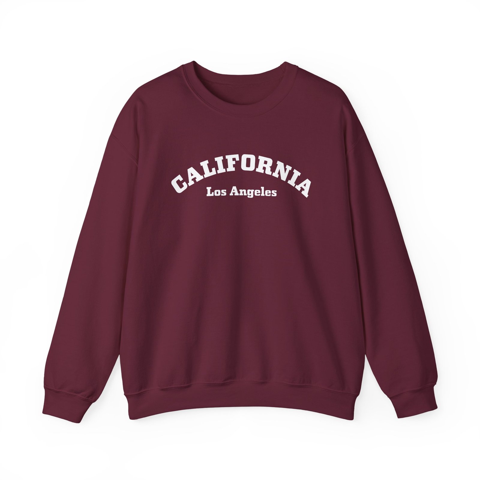 Los Angeles California Gildan Heavy Blend Crewneck Sweatshirt - Image 7