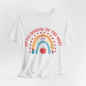 Little School of the West Rainbow Adult T-Shirt