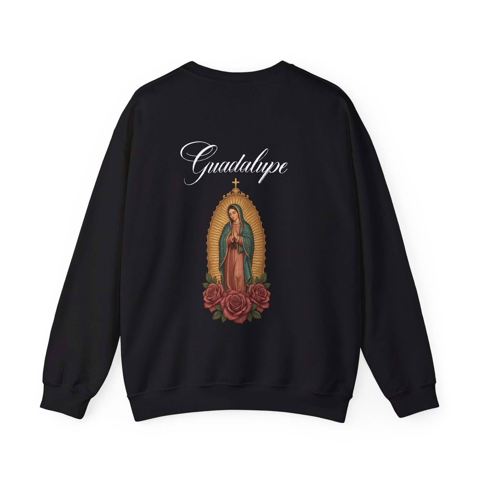 Guadalupe Blush Roses Crewneck Sweatshirt - Image 5